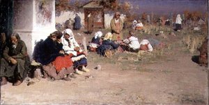 Radonice Før messen af Abram Efimovich Arkhipov