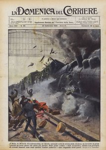 I Saitz, i Moravia (Tjekoslovakiet), en direkte, ind under baldakinen af ​​stationen?