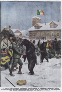På trods af det ekstremt stive klima, mangler der ikke italienske soldater fra Murmansk-kontingentet?