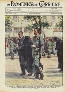 Ved kansler Dollfuss begravelse