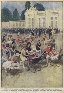 I Wien Prater fandt der for nylig en ny, malerisk og charmerende konkurrence sted mellem børn? af Achille Beltrame