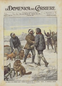 På jagt efter en polar ekspedition, mødet med besætningen på skibet Argentina Uruguay med?