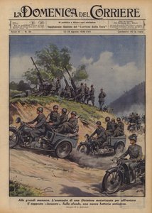 Til de store manøvrer af Achille Beltrame