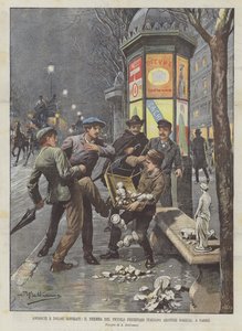 Nød og smerte ignoreret, dramaet om den lille italienske figurmager Aristide Borelli, i Paris
