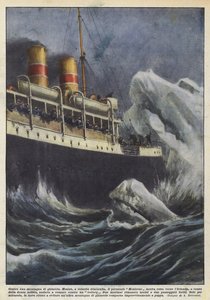 Mod et bjerg af is af Achille Beltrame
