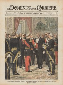 Fra en republiks præsident til en anden, ceremonien for magtoverdragelsen fra Loubet?