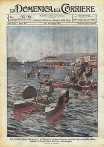 Af det helt nye sportsudstyr, hydrocykler, udgør disse dage distraktionen af? af Achille Beltrame