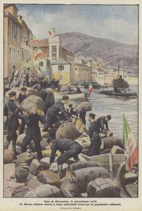 Efter befrielsen, borgerlige forsyn af Achille Beltrame