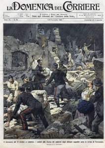 Jordskælv den 23. oktober af Achille Beltrame
