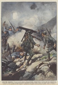 Heroes of Grappa af Achille Beltrame