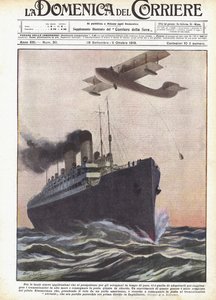 Blandt de mange nye anvendelsesmuligheder for fly i fredstid? af Achille Beltrame