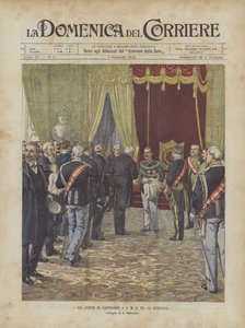 Nytårshilsner til S M Il Re, Al Quirinale