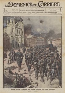 Italienske Gorizia, Lingresso af de sejrrige tropper i den erobrede by