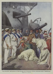 Italiensk-tyrkisk krig, araberne omkring Tripoli underkaster sig Italien?