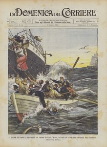 Havets dramaer, Det italienske dampbesætningsmedlem Alfio reddet af et norsk skib i Atlanterhavet