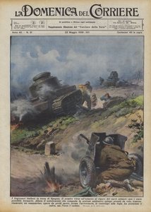 De italienske legionærer i landet Spanien