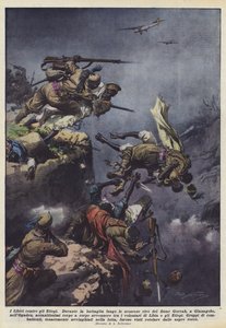 Libyerne mod etiopierne af Achille Beltrame