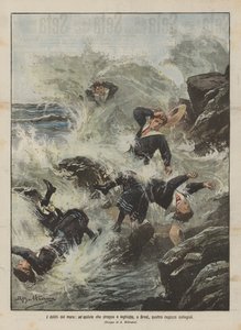 Havets forbrydelser, en flod, der river og sluger fire kostskolepiger i Brest