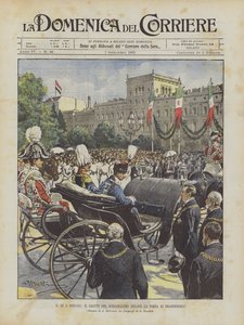 Kongen I Berlin, Borgmesterens Salut Foran Brandenburger Tor