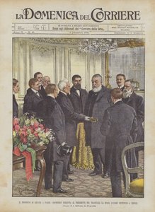 Under Krügers ophold i Paris giver Rochefort Transvaal-præsidenten det dornske sværd, der var bestemt for Cronje, til ham