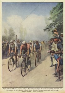 Cykelturen i Italien er i fuld udvikling