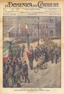 Den store sejrsparade i Milano
