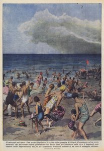 Mirage på havet af Achille Beltrame