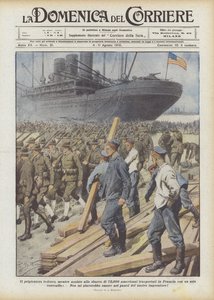 Den tyske fange, mens han var vidne til landstigningen af ​​72.000 amerikanere transporteret til Frankrig med?