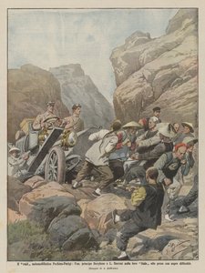 Bilrazziaen fra Peking til Paris, lon, Prins Borghese og L, Barzini i deres Itala på ?