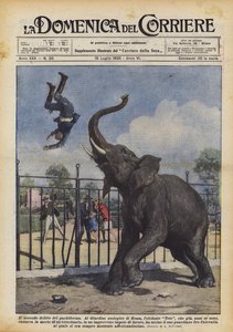 Den anden forbrydelse af pachyderm af Achille Beltrame
