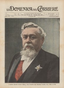 Senator Clement Armando Fallieres, ny præsident for Den Franske Republik, født i Mezin i 1841