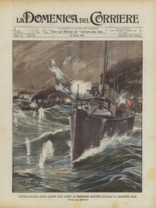 SIDSTE SKIBSSLAGSMÅL FORAN ARTURO HAVN, JAPANSKE BYSKIBE ANGRIBER RUSSISKE BYSKIBE