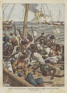 La Gaccia Ai Pirates Of The Red Sea, Midys kamp mellem italienske hyldebær og piraterne selv