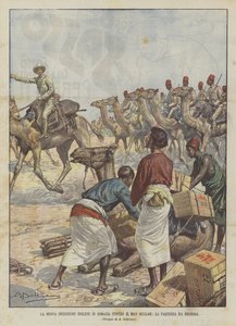 Den nye britiske ekspedition til Somalia mod gal mullah, afgangen fra Berbera