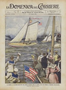 Kaptajn Blackburns afgang fra Gloucester (USA) over en jolle, der sejler efter?