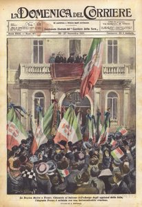 Dronningemoderen i Trento af Achille Beltrame