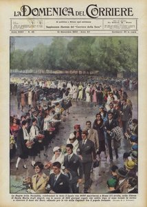 Sagra della Nuzialita, fejret i hele Lazio med 2620 bryllupper, i Rom, hvis den afholdes? af Achille Beltrame