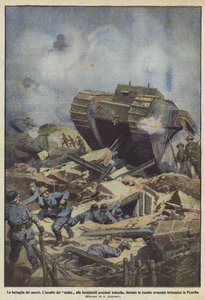 monstrenes kamp af Achille Beltrame