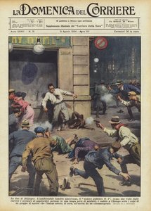 Slutningen af ​​Dillinger af Achille Beltrame