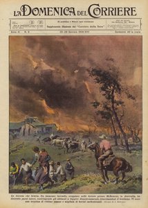 Den brændende skov af Achille Beltrame