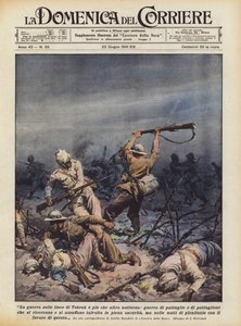 Krigen på linjerne ved Tobruk er for det meste natlig, en krig med patruljer og patruljer, der?
