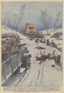 Maskingeværet mod ulve af Achille Beltrame