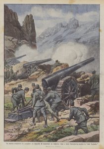 Sprænger vores artilleri et ammunitionslager på Anderter Alpe i luften og slår artilleriet?