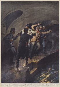 Formåede det wienerpoliti at fange en bande tyve i en kloak, der har eksisteret i syv år?