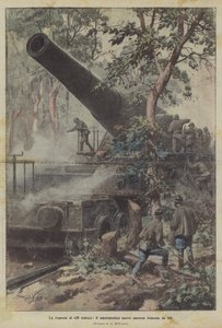 Svaret på den tyske 420, den mammut nye franske 400 pistol af Achille Beltrame