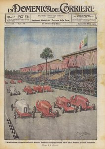 Milano Motor Week, afgang for konkurrenterne til det italienske Vetturette Grand Prix