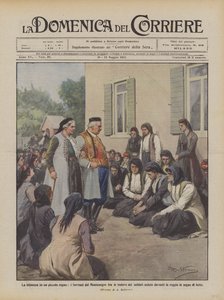 Sorg i et lille kongerige, Montenegros suveræner blandt soldaternes enker, der sidder ?