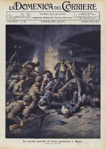 Lenins gamle garde henrettet i Moskva af Achille Beltrame