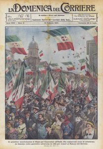 De grandiose begivenheder i Rijeka for annekteringen til Italien