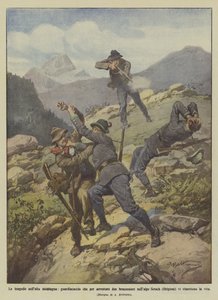 Tragedier i de høje bjerge, vildtpassere, der anholder to krybskytter i Setsch Alp?